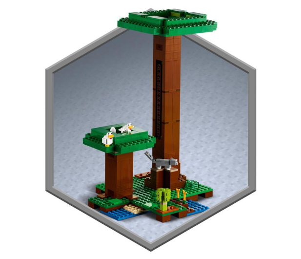 LEGO Minecraft 21174 Nowoczesny domek na drzewie - 1019959 - zdjęcie 7